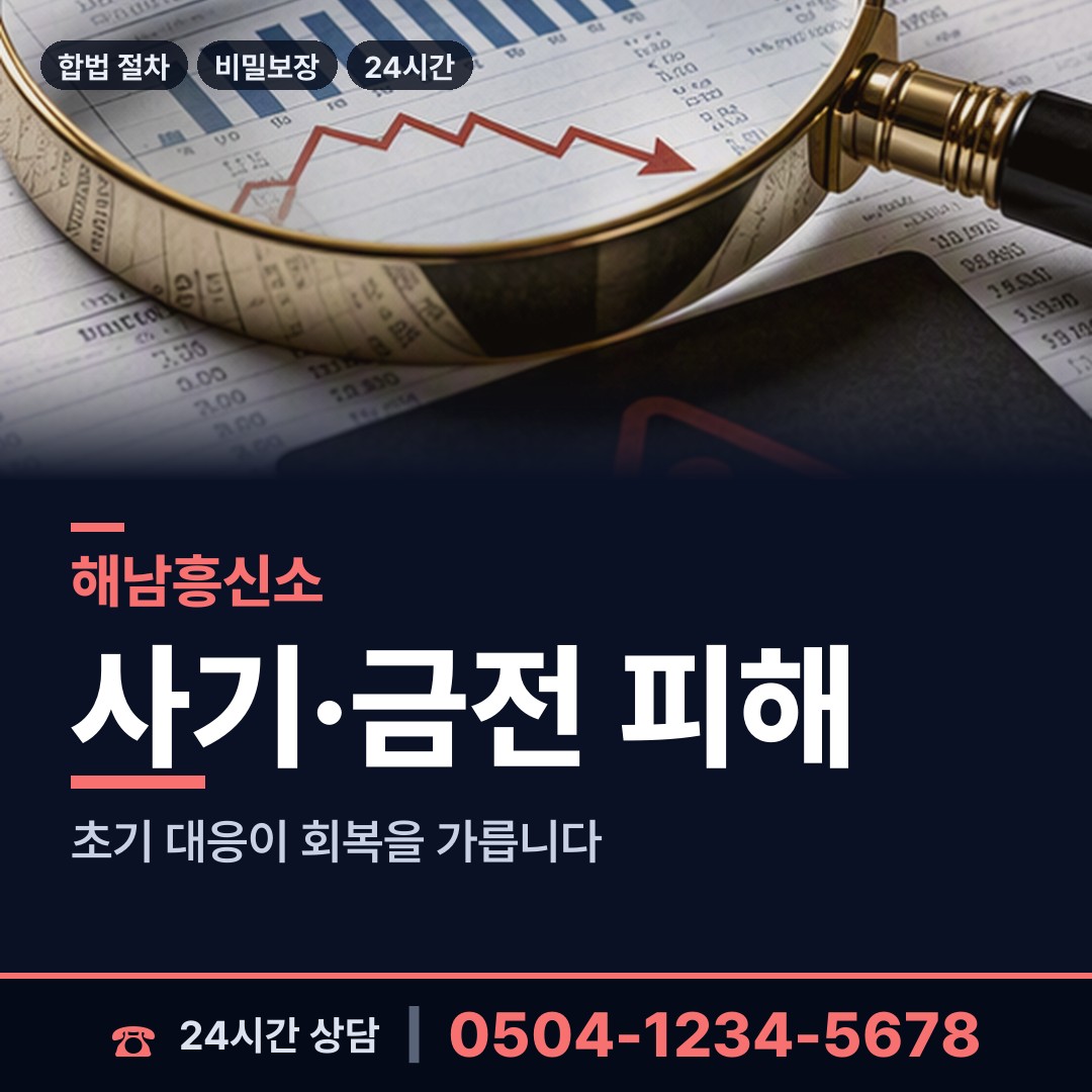 해남 화산면 채용신원조사 상담 안내